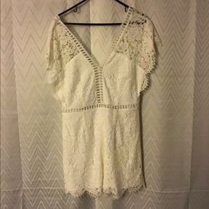 Lace me up dress